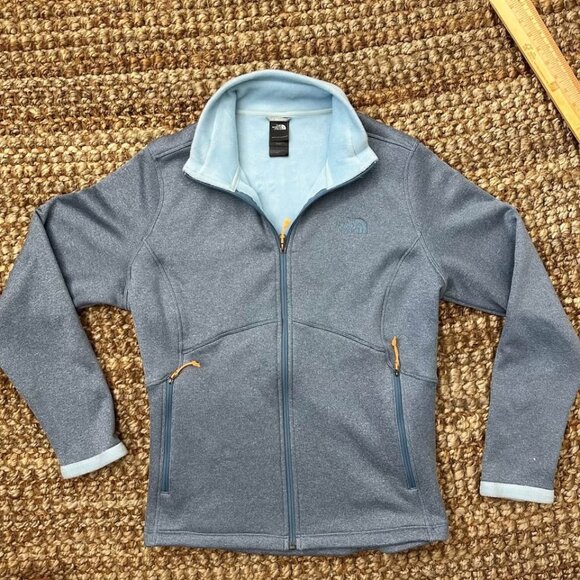 The North Face Women's Agave Jacket Blue Fleece (XL) - Picture 1 of 9